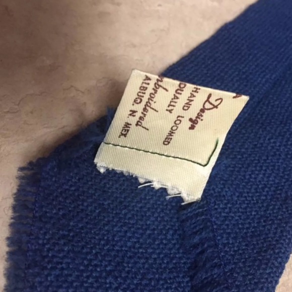 Vtg. 1950’s Tewa Native American Weaver’s Tie - Picture 5 of 5